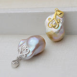 Baroque Pearl 15-16mm Necklace for Women