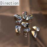 Irregular Shape Broken Crystal Beads DIY Earrings Bracelets Material