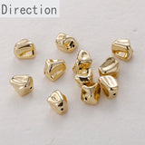 Resin Retention Electroplating DIY K Beaded Ear Jewelry