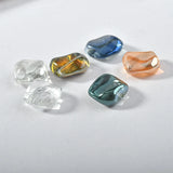 Square Hole Glass Crystal DIY Beaded Material Accessories