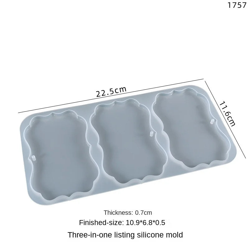 Epoxy Resin Silicone Mold for Photos, Signs, Ornaments