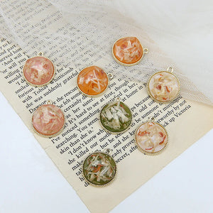 Retro Alloy Charms DIY Earrings Pendants