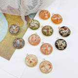 Retro Alloy Charms DIY Earrings Pendants