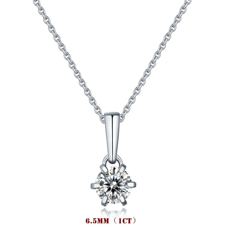 Rabbit 9MM FL Moissanite Diamonds Pendant Necklace