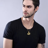 Islam Allah Pendant Retro Classic Men Necklace Party Jewelry