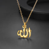 Islam Allah Pendant Retro Classic Men Necklace Party Jewelry