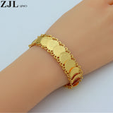 Arab Middle Eastern Charm Bracelet 18K Plating Coin Unisex