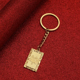 Islam Muslim Allah Pendant Keychain Men's Women's Necklace