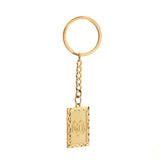 Islam Muslim Allah Pendant Keychain Men's Women's Necklace