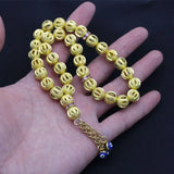 Muslim Ottoman Tasbih Rosary 33 Beads Bracelet