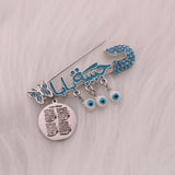 Islam Muslim Allah 4 Qul Suras Brooch Baby Pin