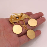Islam Muslim Arab Coin Turkey Coins Brooch Baby Pin