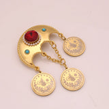 Islam Muslim Arab Coin Turkey Coins Brooch Baby Pin
