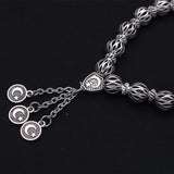 Islamic Ottoman Muslim Beads Bracelet Crescent Moon Star Amulet