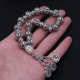 Islamic Ottoman Muslim Beads Bracelet Crescent Moon Star Amulet