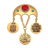 Islamic Allah Baby Brooch Pin for Muslim Kids