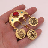 Islamic Allah Baby Brooch Pin for Muslim Kids