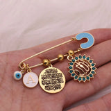Islamic Muslim Quran Allah Brooch Baby Pin