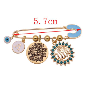 Islamic Muslim Quran Allah Brooch Baby Pin