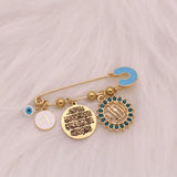 Islamic Muslim Quran Allah Brooch Baby Pin