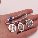 Islam Muslim Quran Four Qul Suras Baby Brooch Pin