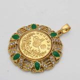 Islam Muslim Turkey Arab Coin Pendant Necklace Drop Accepted