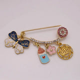 Prophet Muhammad's House Pin - Islamic Quran Baby Brooch