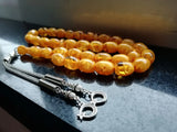 Islamic Amber Prayer Beads Rosary Tasbih Misbaha Taspeeh