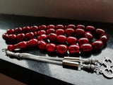 Islamic Amber Prayer Beads Rosary Tasbih Misbaha Tesbih