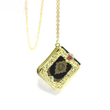 Islamic Necklace for Mom Wife Vintage Necklace Surah Muslim Quran
