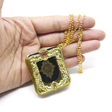 Islamic Necklace for Mom Wife Vintage Necklace Surah Muslim Quran