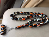 Islamic Amber Prayer Beads Rosary Muslim Tasbih Masbaha Misbaha Ramadan