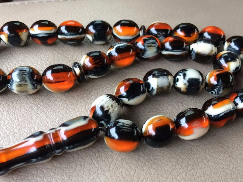 Islamic Amber Prayer Beads Rosary Muslim Tasbih Masbaha Misbaha Ramadan