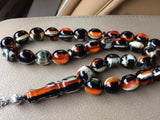 Islamic Amber Prayer Beads Rosary Muslim Tasbih Masbaha Misbaha Ramadan