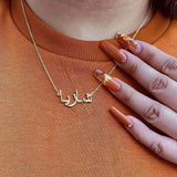 Islamic Jewelry Men Arabic Name Necklace Personalized Choker Statement Necklaces