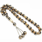 Islamic Prayer Tassel Pendant Lady Beaded Bracelet Muslim 12mm33