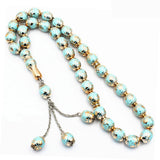 Islamic Prayer Tassel Pendant Lady Beaded Bracelet Muslim 12mm33