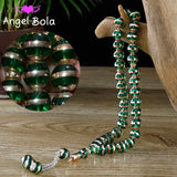 Islamic Prayer Tassel Pendant Lady Beaded Bracelet Muslim 14mm33