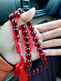 Islamic Amber Resin Prayer Beads Tasbih Tespih