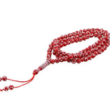 Islamic Rosary Bracelet Tassel Pendant 99 Prayer Beads Unisex Jewelry