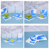 Island Coaster Molds Epoxy Resin Mold Jewelry Accessories Silicone Resin Moulds