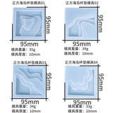 Island Coaster Molds Epoxy Resin Mold Jewelry Accessories Silicone Resin Moulds