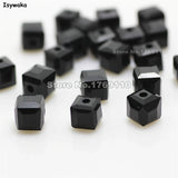 100pcs 6mm Austria Crystal Beads Glass Spacer Bead for Jewelry Making