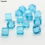 100pcs 6mm Austria Crystal Beads Glass Spacer Beads for DIY Jewelry Making