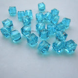 100pcs 6mm Austria Crystal Beads Glass Spacer Beads for DIY Jewelry Making