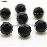 10mm 70Pcs Football Faceted Austrian Crystal Round Loose Beads