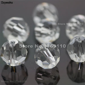 10mm Football Austrian Crystal Loose Beads for Jewelry Making