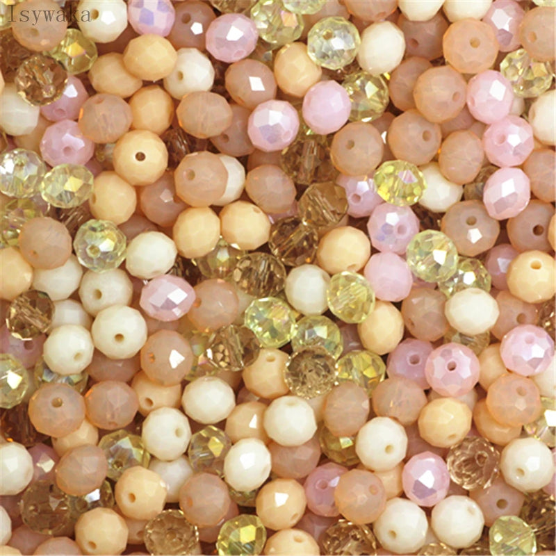 2mm 1700pcs Austria Crystal Glass Beads Round Spacer Beads for Jewelry Making