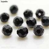 8mm Football Faceted Austrian Crystal Beads 70pcs Round Glass Spacer