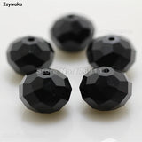 70pcs 10*12mm Austria Crystal Rondelle Glass Beads for Jewelry Making